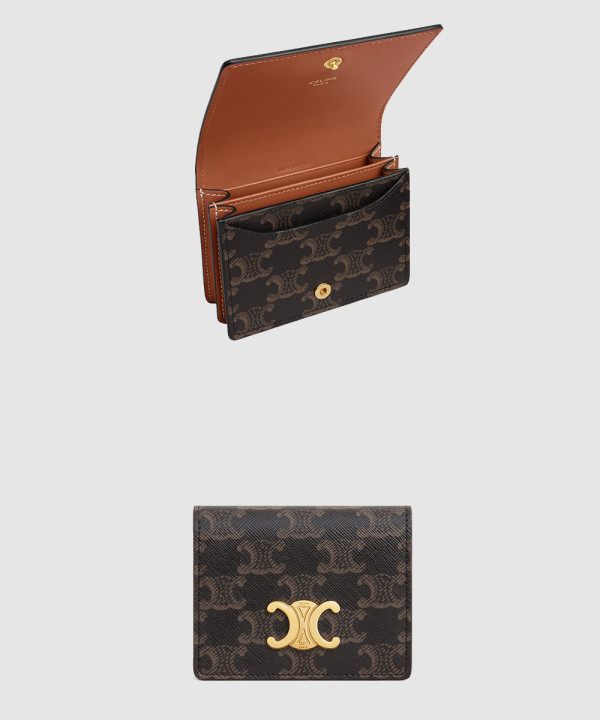 셀린느 트리오페 명함 카드 지갑 10M122