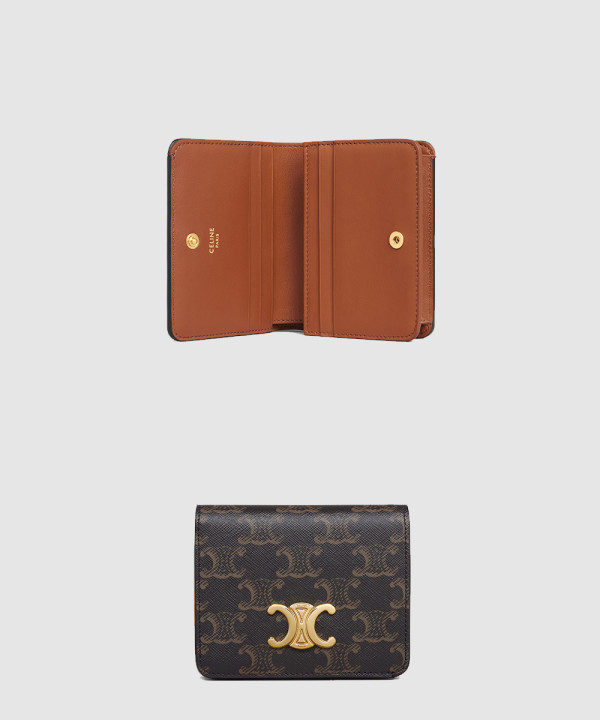 셀린느 트리오페 컴팩트 반지갑 10K622