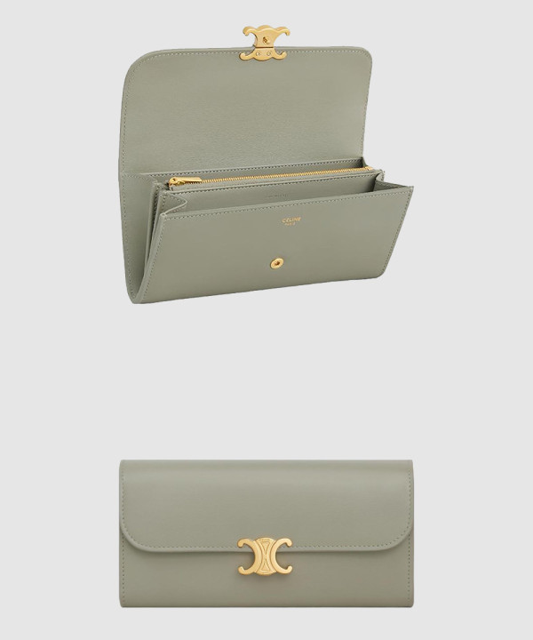 셀린느 라지 트리옹프 지갑 10E313