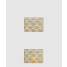 셀린느 트리옹프 캔버스 카드 지갑 10L832