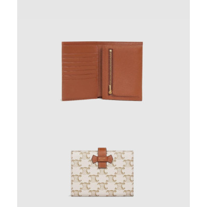 셀린느 미디움 스트랩 지갑 10B642