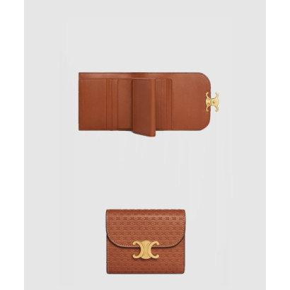 셀린느 스몰 트리옹프 플랩 지갑 10D783