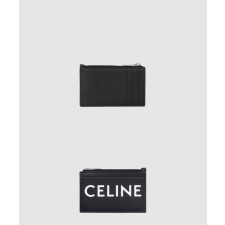 셀린느 로고 지퍼 카드 지갑 10F993