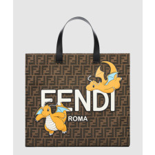 펜디 FF 쇼퍼 패브릭백 8BH357