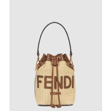펜디 몬트레조 라피아 버킷백 8BS093
