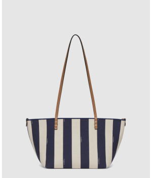 펜디 스몰 스트라이프와 쇼퍼백 8BH424