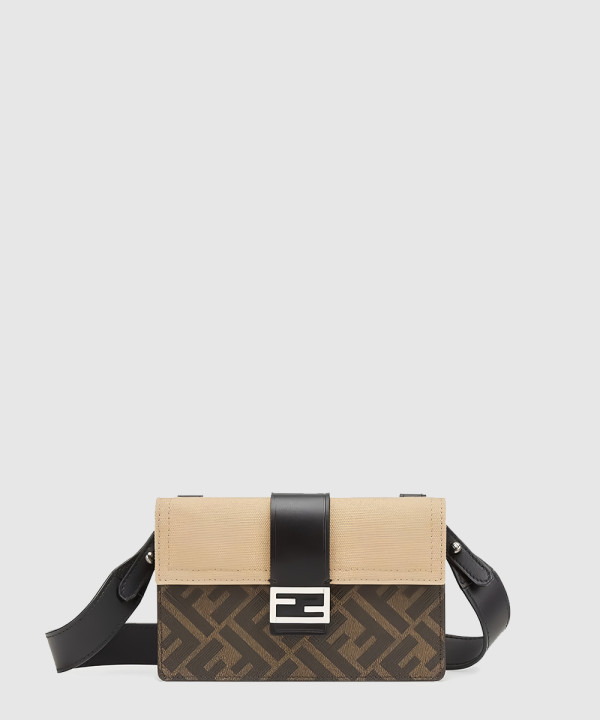 펜디 스몰 플랫 바게트 파우치 크로스백 7M0295