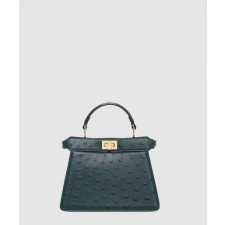 펜디 피카부 I See U 타조 가죽 쁘띠 8BN335