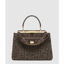 펜디 피카부 미디엄 숄더백 8BN290