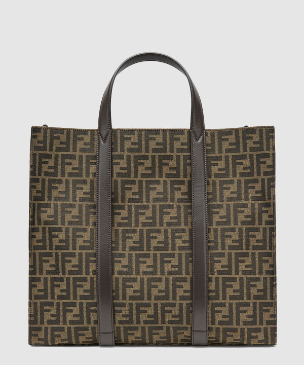 펜디 FF 자카드 쇼퍼백 7VA390