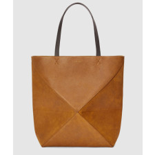 로에베 퍼즐 폴드 토트백 인 스웨이드