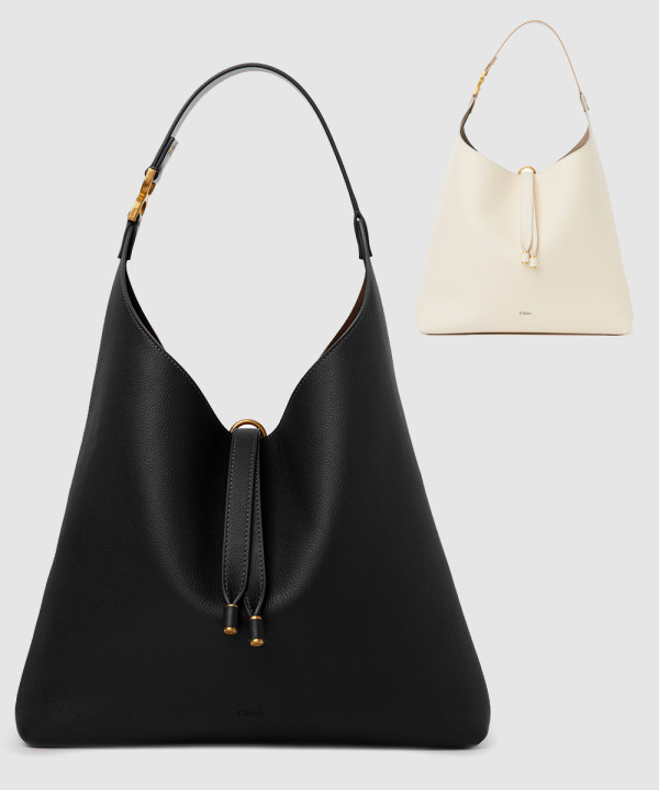 끌로에 마르시 그레인드 카프스킨 호보백 SS630