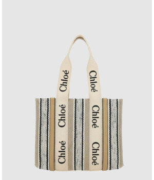 끌로에 우디 미디움 토트백 CHC22