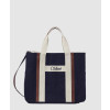 끌로에 로고 패브릭 토트백 W90381