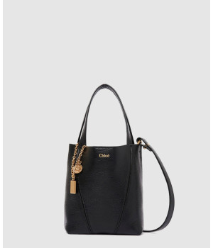 끌로에 그레인드 가죽 스몰 스핀 토트백 SS812