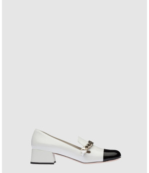 미우미우 펄 체인 로퍼 5S657D