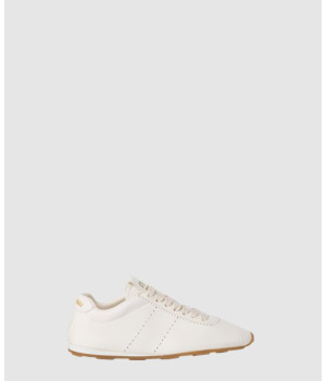 미우미우 플룸 블리치 레더 스니커즈 5E114E