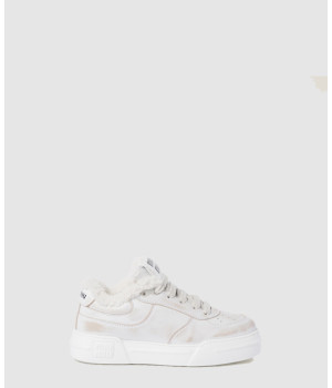 미우미우 블리치드 레더 스니커즈 5E892D