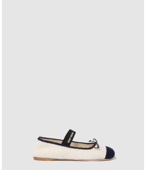 미우미우 크로셰 니트 발레리나 5F138E