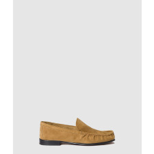 미우미우 스웨이드 모카신 5D499E