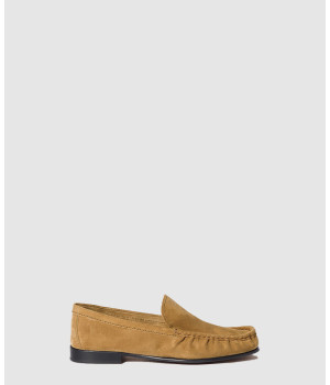 미우미우 스웨이드 모카신 5D499E