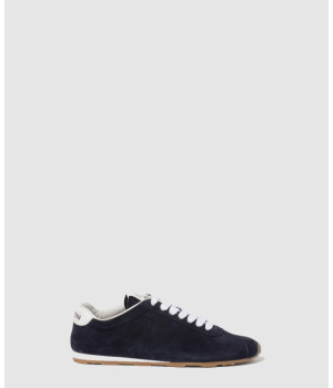 미우미우 플룸 스웨이드 스니커즈 5E114E