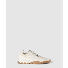 미우미우 타이어 테크니컬 패브릭 스웨이드 스니커즈 5E417E