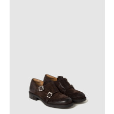 미우미우 X 처치스 스웨이드 더블 몽크 로퍼 5E039E