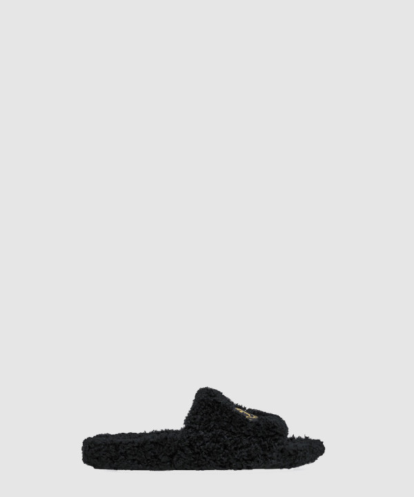 발렌시아가 퍼리 슬라이드 샌들 654261