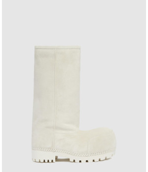 발렌시아가 알래스카 퍼 하이 부츠 802177