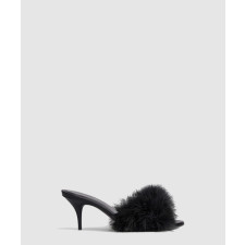 발렌시아가 브두아 페드 장식 샌들 787447