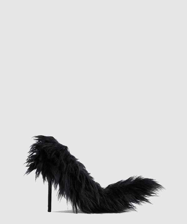 발렌시아가 플렉스 퍼 힐 펌프스 762207