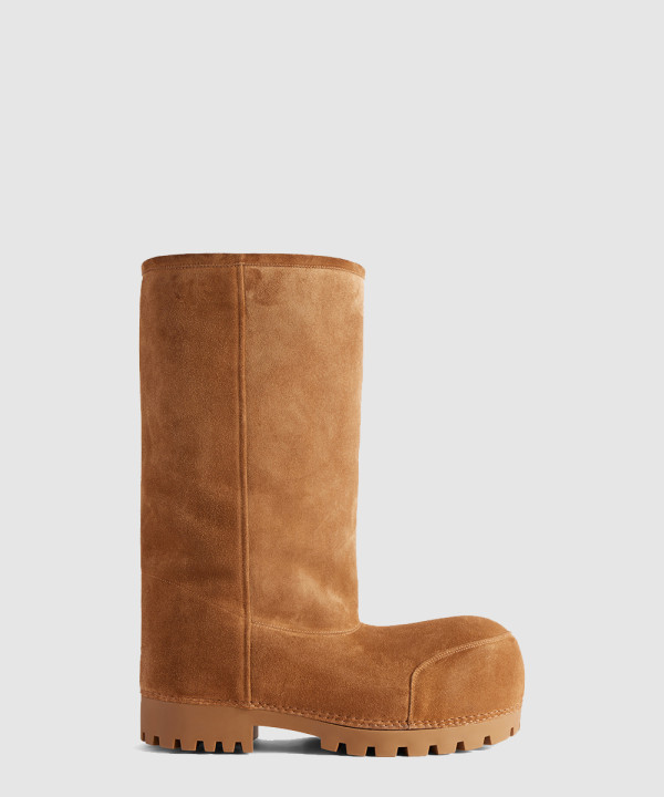 발렌시아가 알래스카 퍼 하이 부츠802205