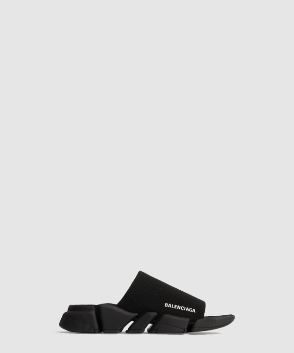 발렌시아가 스피드 2.0 니트 슬라이드 711453