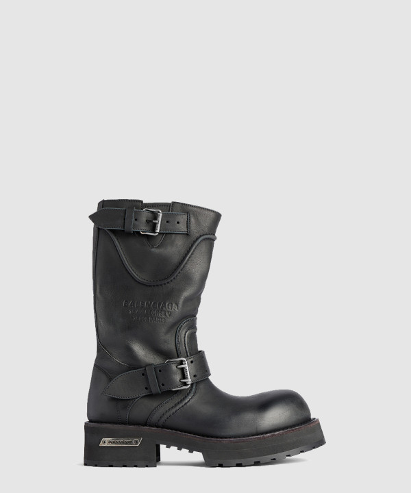 발렌시아가 베놈 레더 부츠 833585