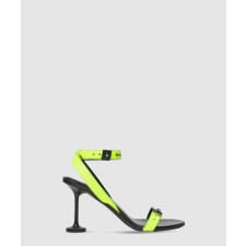 발렌시아가 애프터아워 로고 스트랩 샌들 694480