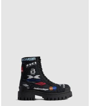 발렌시아가 컴뱃 스트라이크 부츠 694042