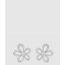 ​18K 하이엔드 미러급 반클리프 플라워레이스 귀걸이 05100