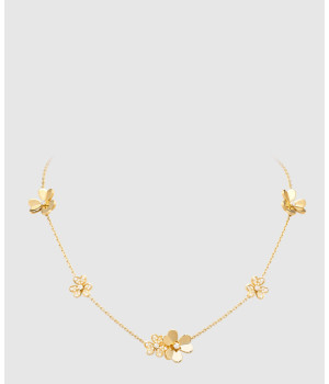 ​18K 하이엔드 미러급 반클리프 프리볼 목걸이 플라워 9개 3W600