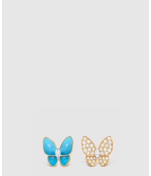 ​18K 하이엔드 미러급 반클리프 투 버터플라이 귀걸이 7US00