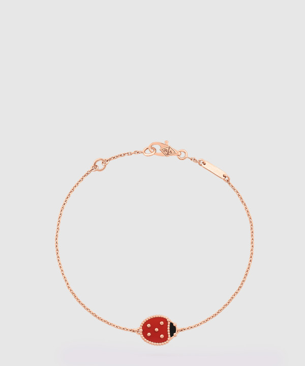 18K 하이엔드 미러급 반클리프 럭키 스프링 브레이슬릿 7R000