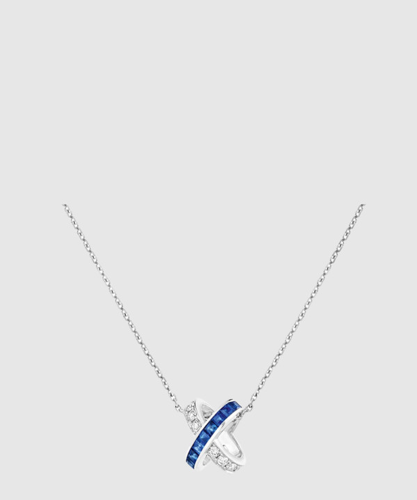 ​18K 하이엔드 미러급 쇼메 주드리앙 펜던트 사파이어 085257