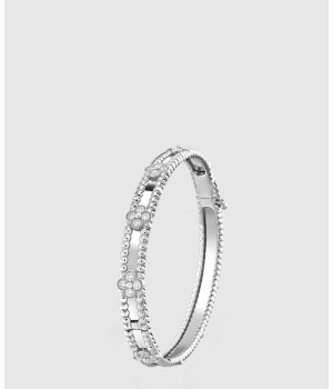 ​18K 하이엔드 미러급 반클리프 뻬를리 스위트 클로버 브레이슬릿 6X800