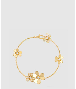 ​18K 하이엔드 미러급 반클리프 프리볼 브레이슬릿 플라워 5개 3W400