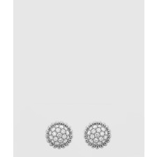 ​18K 하이엔드 미러급 반클리프 뻬를리 다이아몬드 귀걸이 9PF00