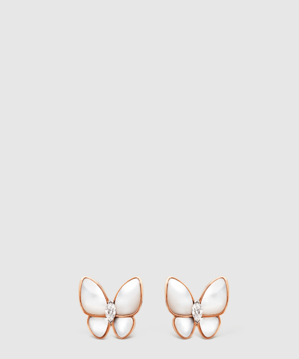 ​18K 하이엔드 미러급 반클리프 투 버터플라이 이어링 8FN00