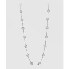 ​18K 하이엔드 미러급 반클리프 빈티지 알함브라 롱 네크리스 20모티브 43300