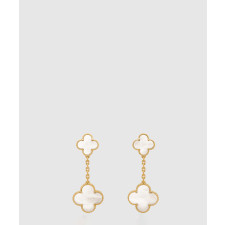 ​18K 하이엔드 미러급 반클리프 매직 알함브라 귀걸이 2모티브 78800