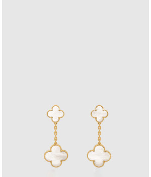 ​18K 하이엔드 미러급 반클리프 매직 알함브라 귀걸이 2모티브 78800