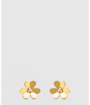 ​18K 하이엔드 미러급 반클리프 프리볼 이어링 라지 모델 65900